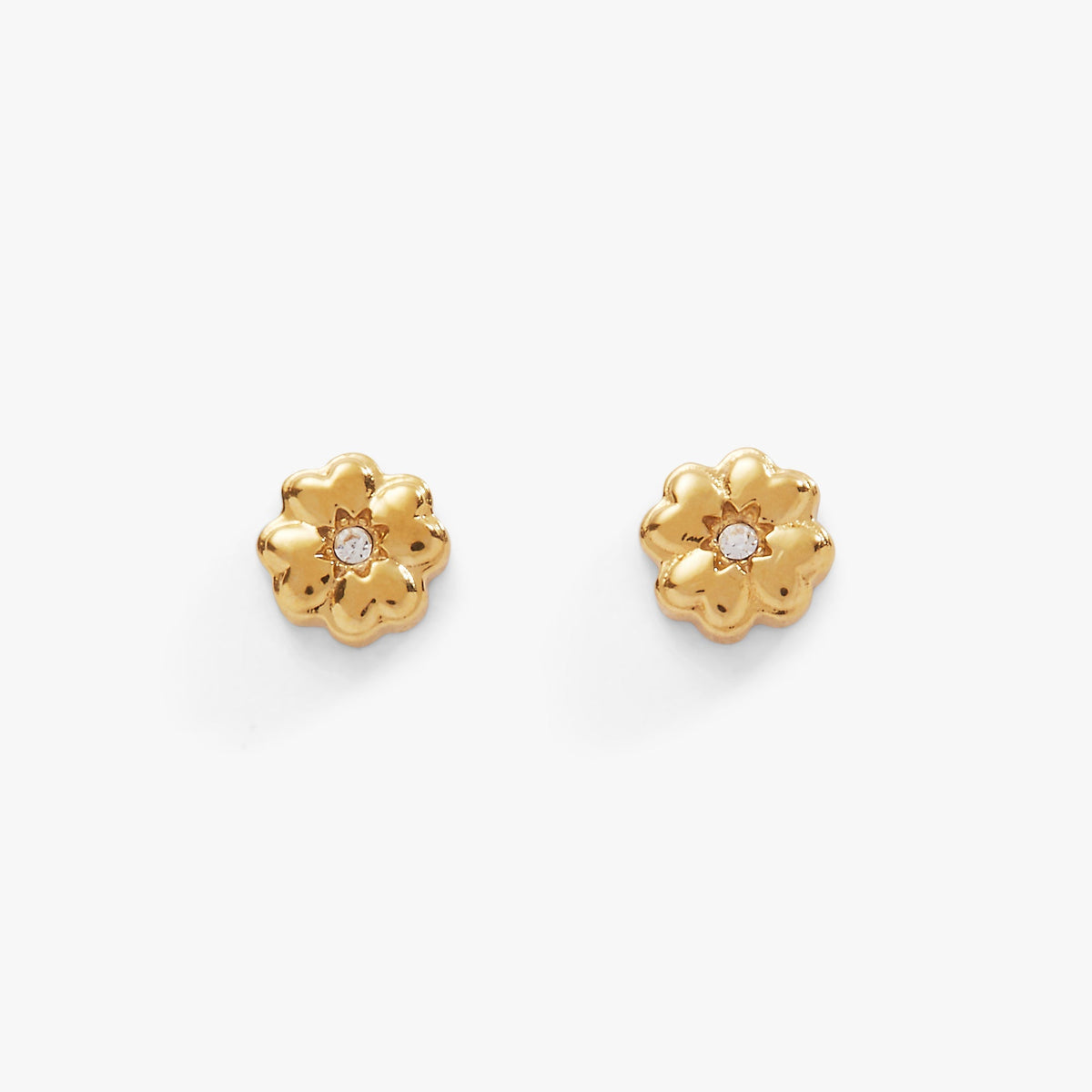Four Leaf Clover Mini Stud Earrings T-Shirts
