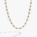 Crystal Pebble Chain Necklace T-Shirts