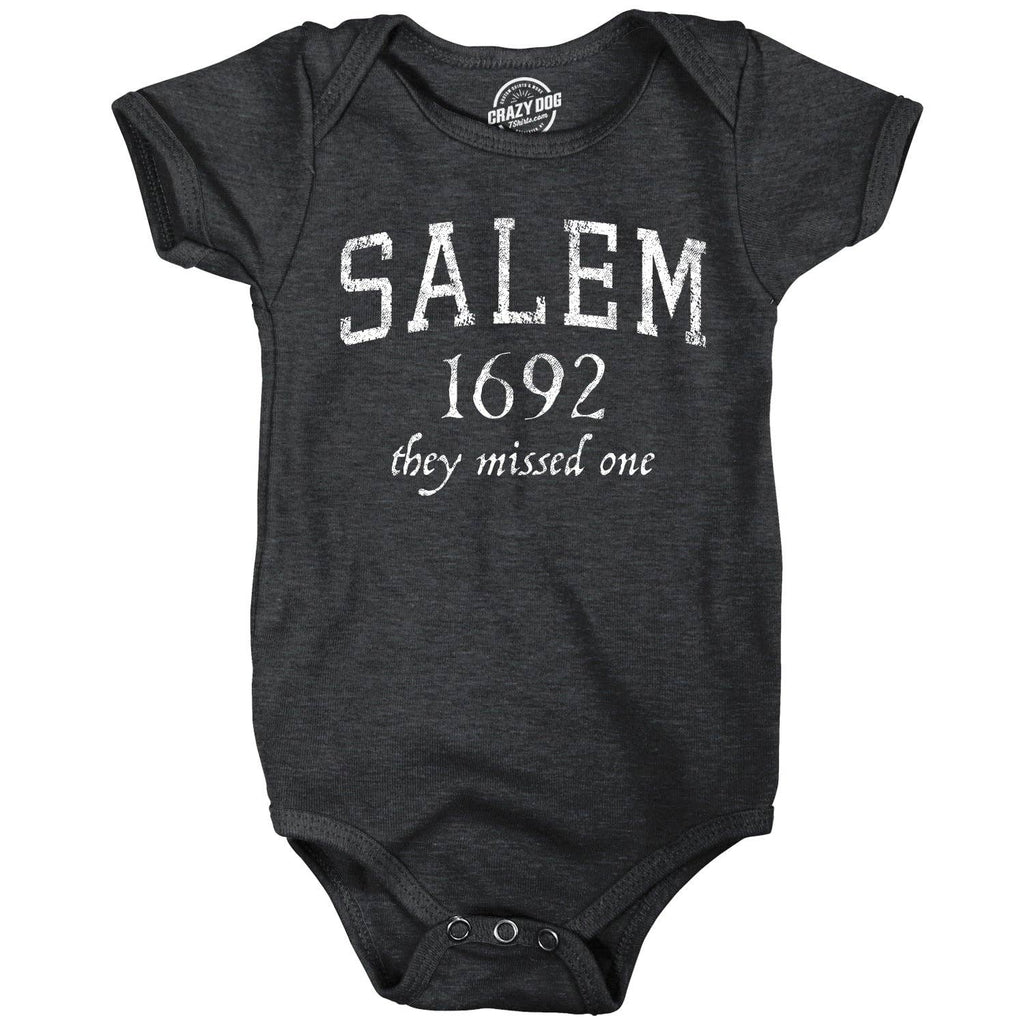 Salem 1692 They Missed One Baby Bodysuit