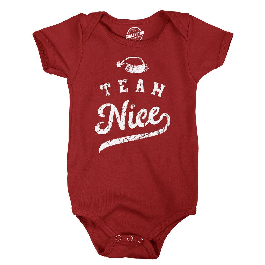 Team Nice Baby Bodysuit