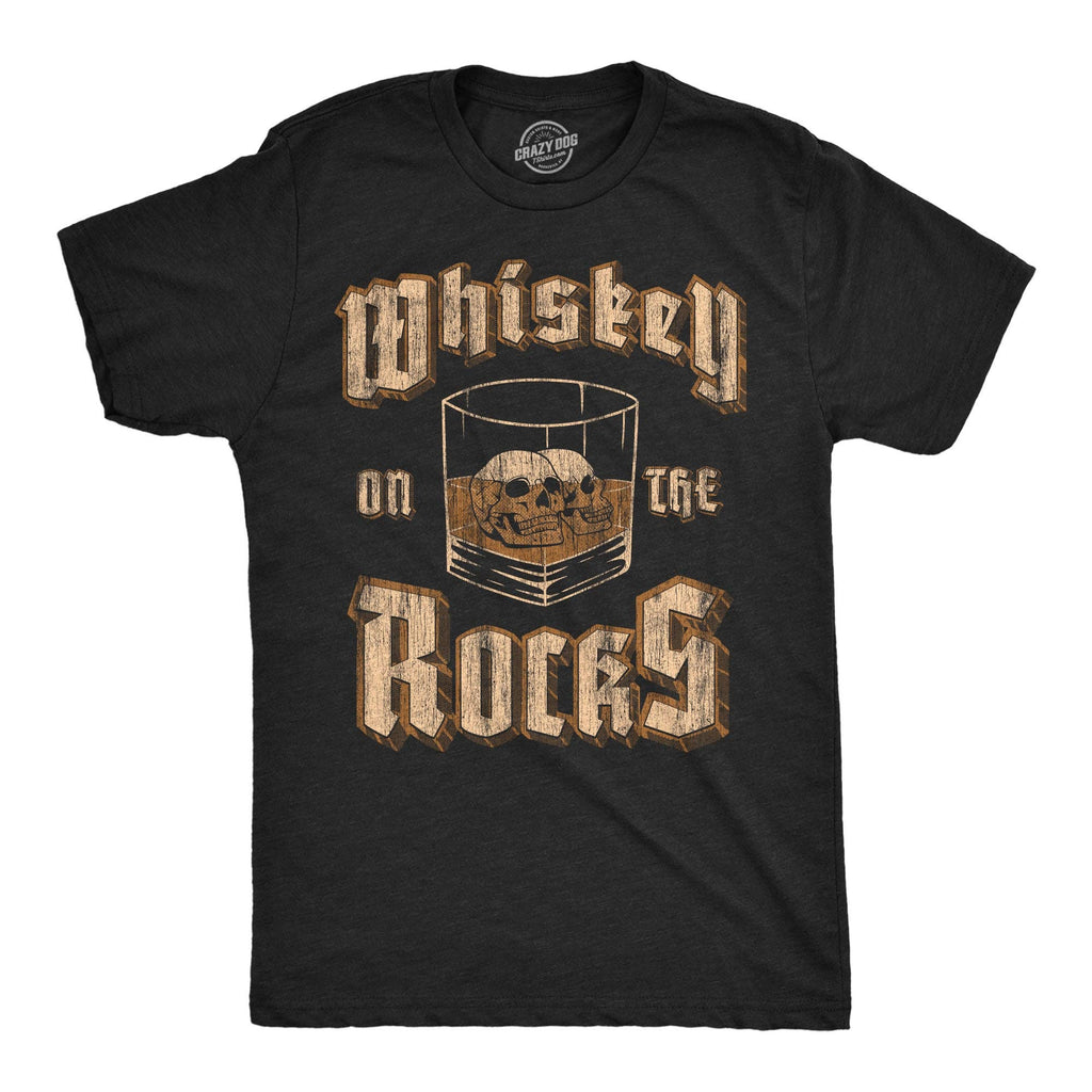 Whiskey On the Rocks Men's T Shirt