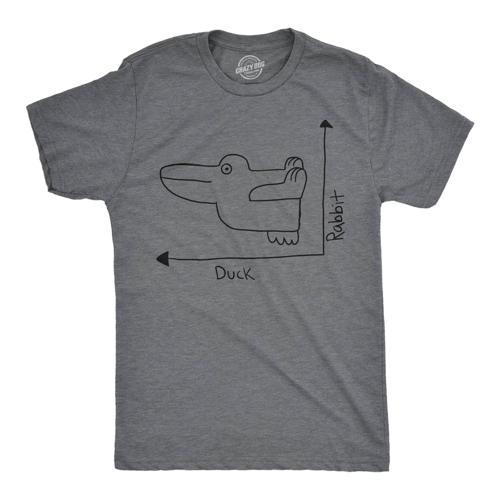 Duck Rabbit Graph Men's T Shirt