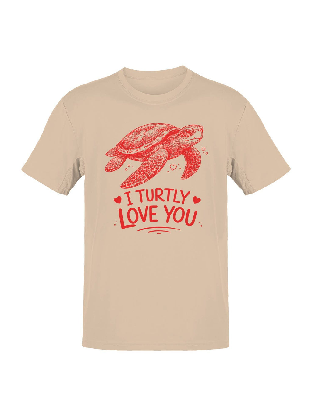 Turtle Love: I Turtly Love You Men's T-Shirt