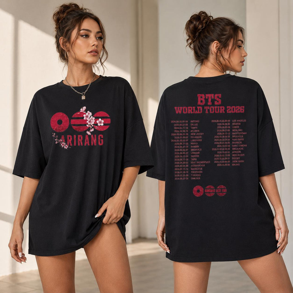 Oversized Bts Arirang 2026 World Tour Kpop Bts Concert Merch Bangtan Fan (1)