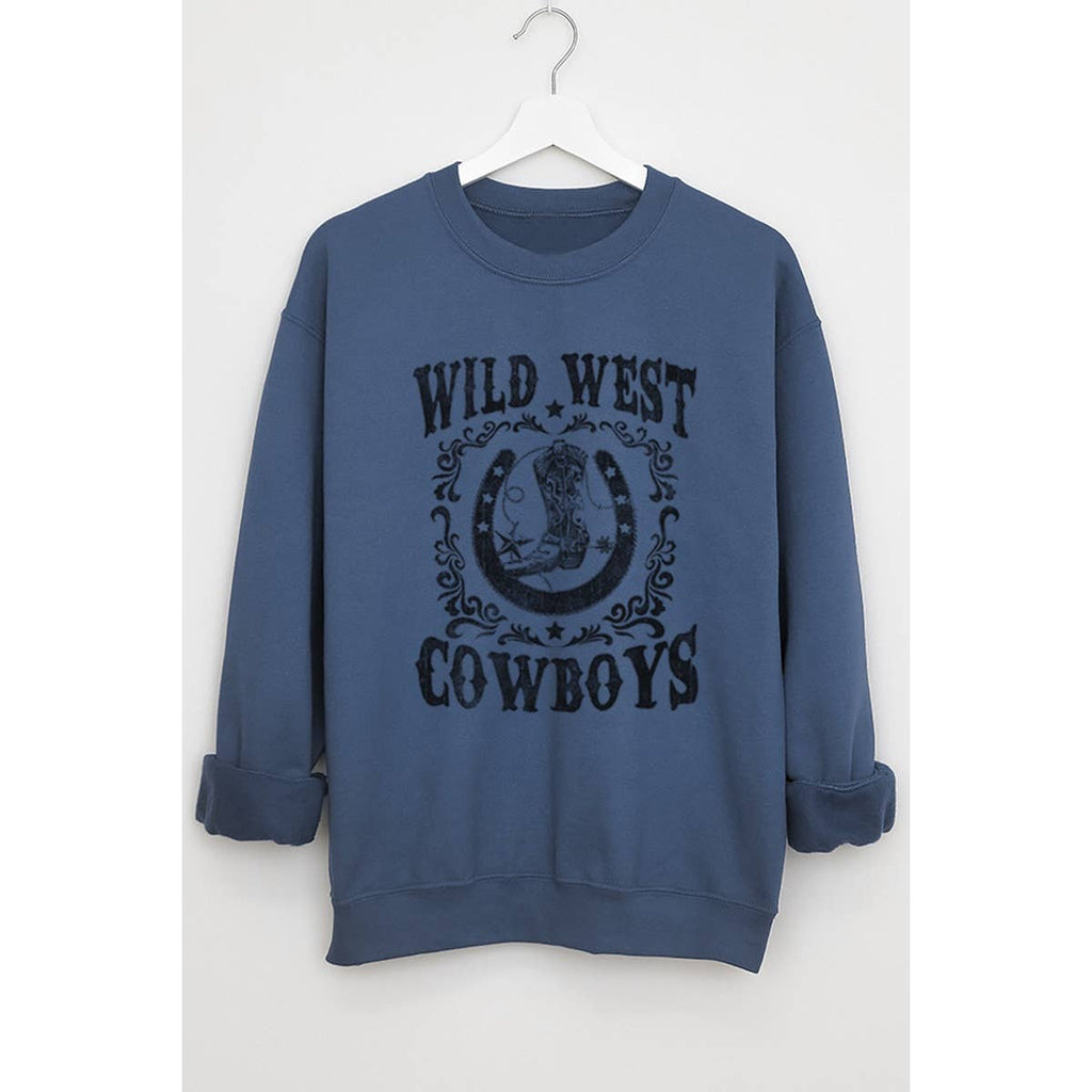 Wild West Cowboy  Graphic Sweatshirts