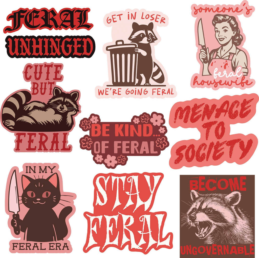 Feral Stickers