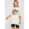 Easy Tiger Vintage Graphic Oversized Tee