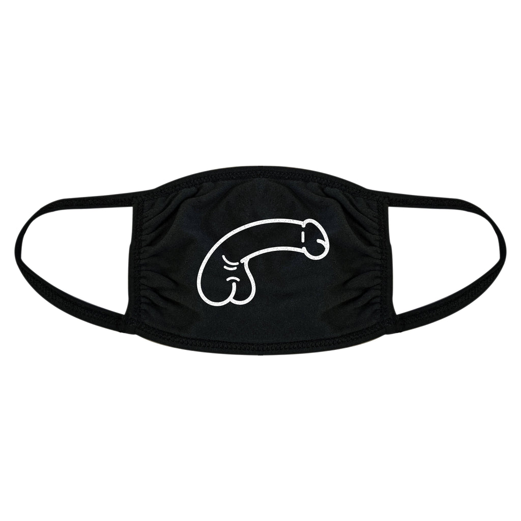Penis Face Mask Mask Sex Graphic Print Face Cover Soft