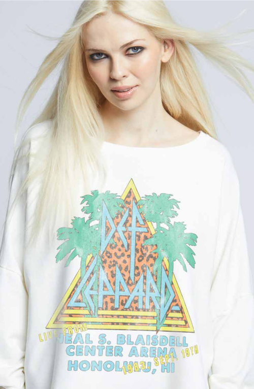 303510 - 530 Def Leppard Ls One Size Fleece 3547