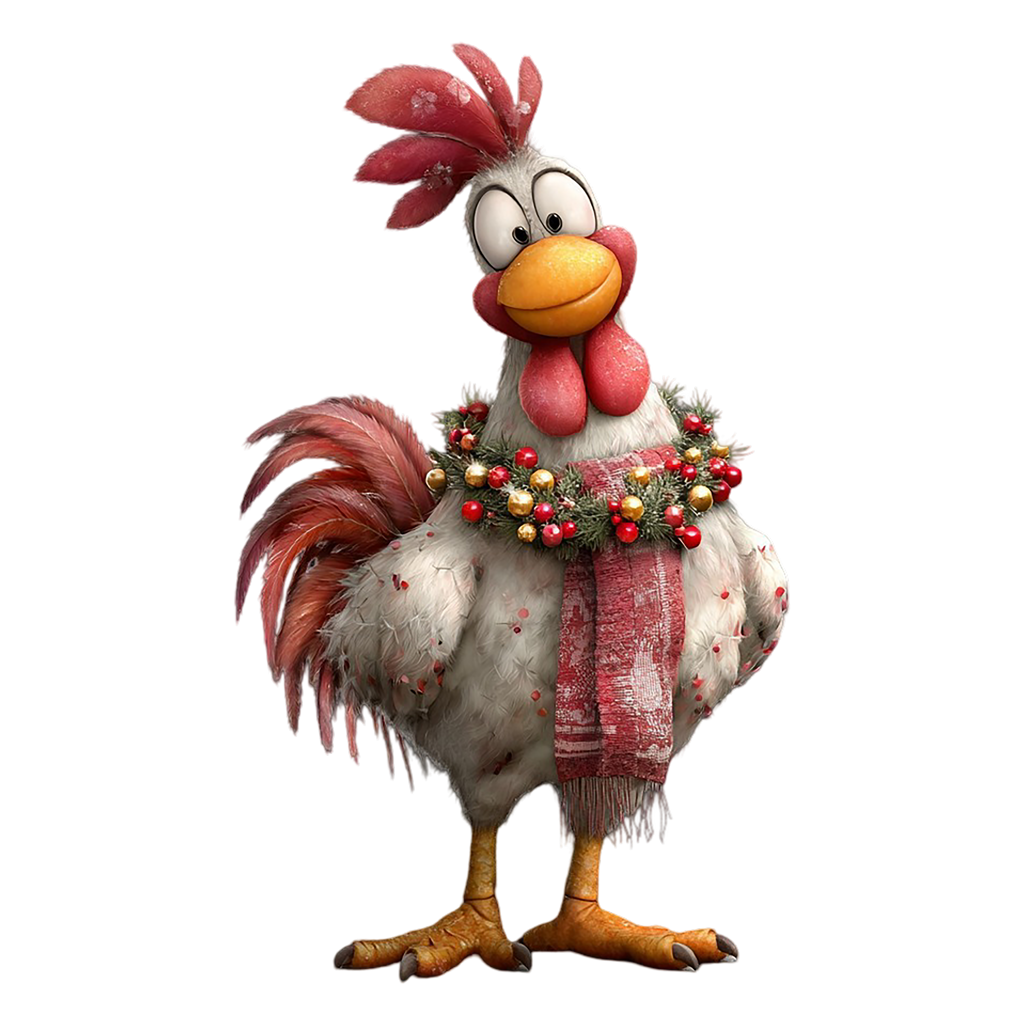 Inklusive’S Adorable Chicken Holiday Dtf Transfer Collection
