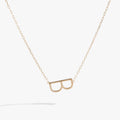 Initial B Precious Elongated Necklace T-Shirts