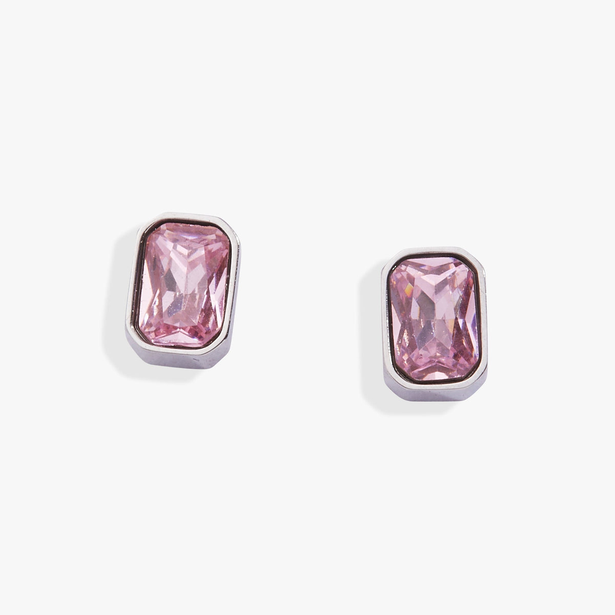 October Emerald Cut Birthstone Stud Earrings T-Shirts