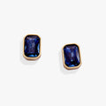 September Emerald Cut Birthstone Stud Earrings T-Shirts