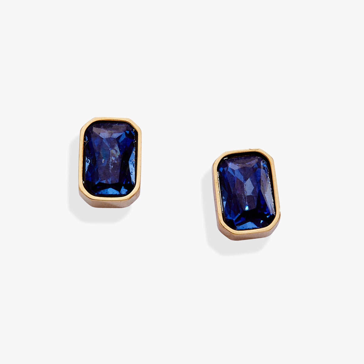 September Emerald Cut Birthstone Stud Earrings T-Shirts