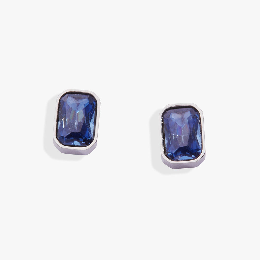 September Emerald Cut Birthstone Stud Earrings T-Shirts
