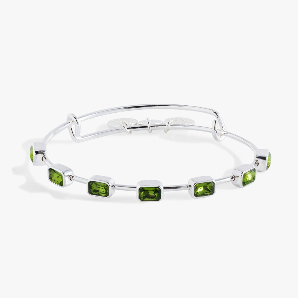 August Birthstone Emerald Cut Bangle T-Shirts
