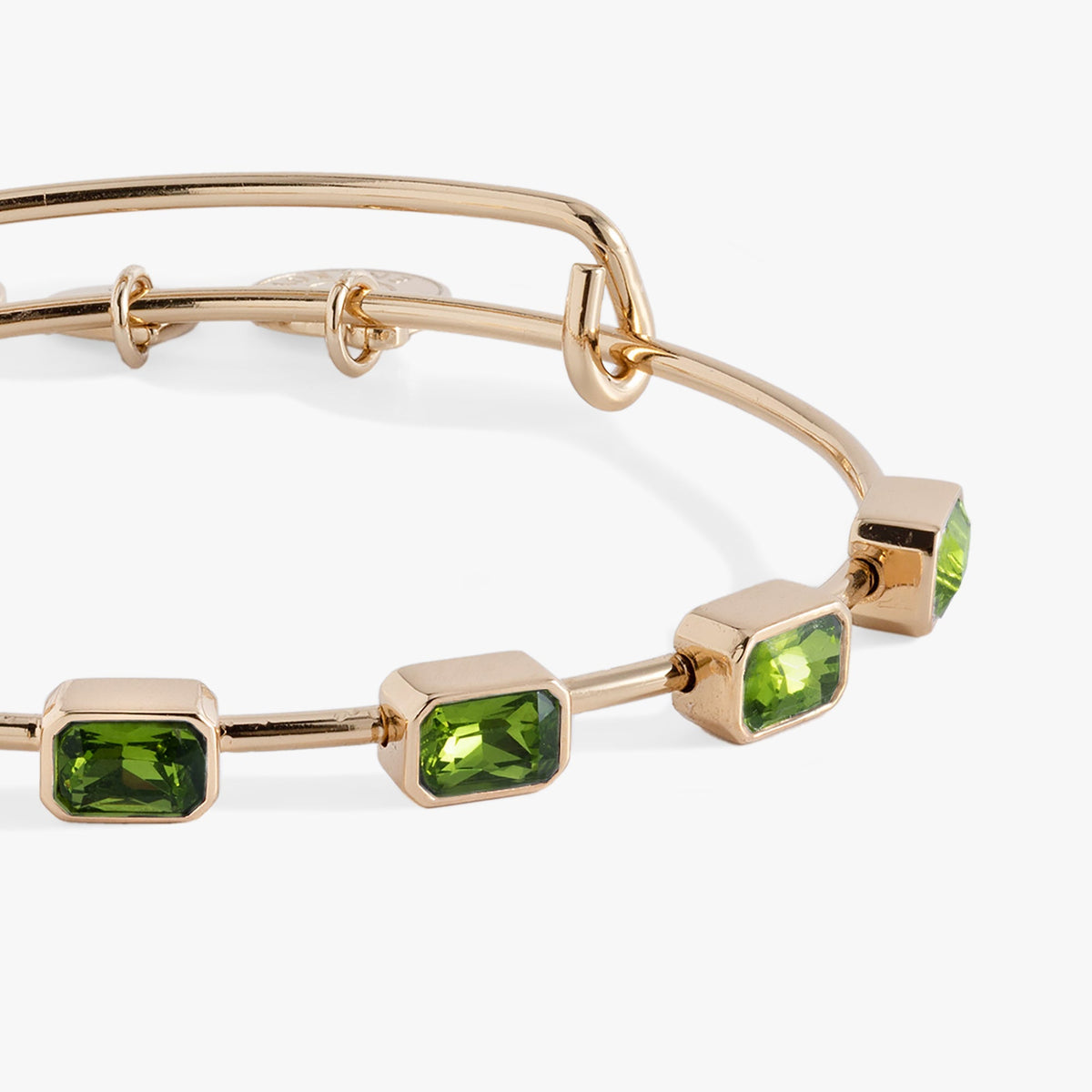 August Birthstone Emerald Cut Bangle T-Shirts