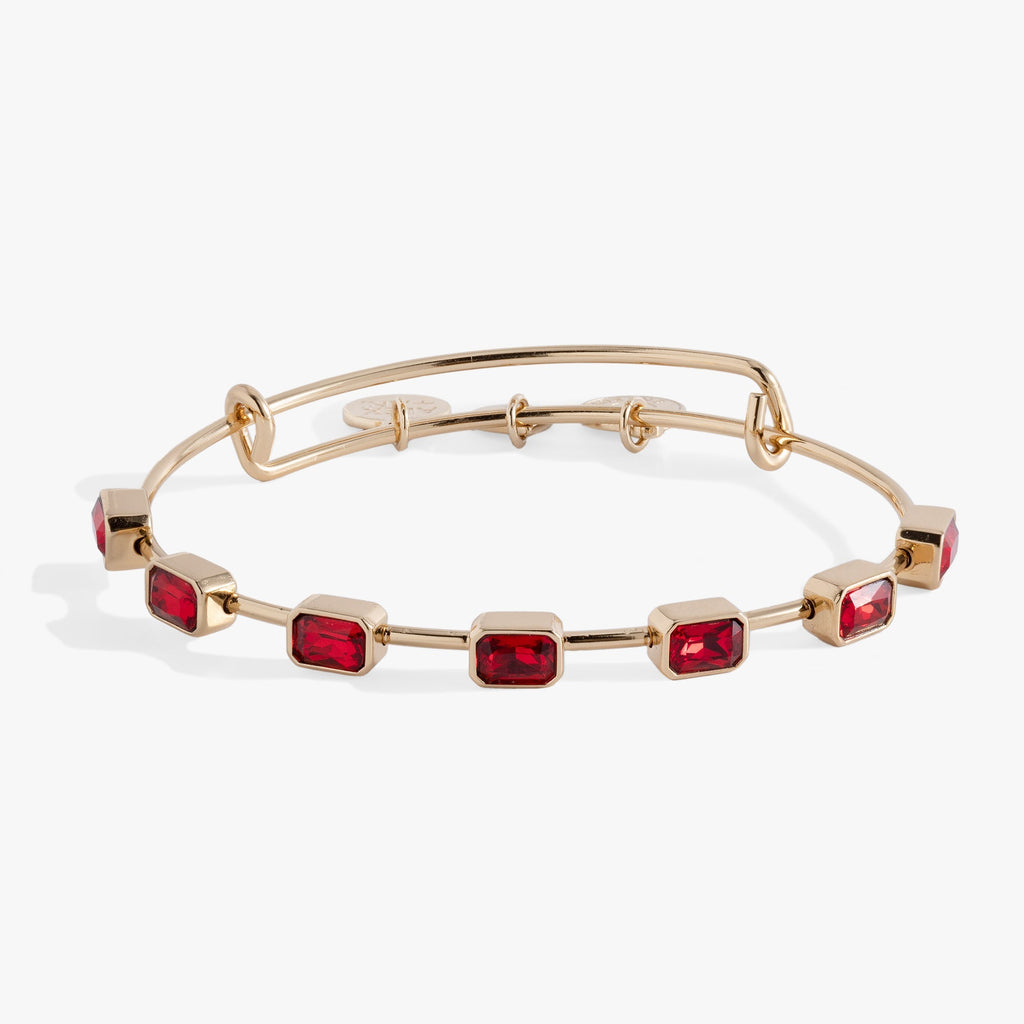 January Birthstone Emerald Cut Bangle T-Shirts