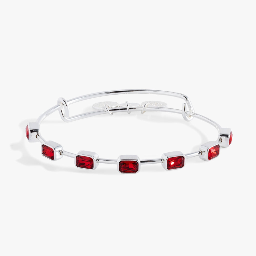 January Birthstone Emerald Cut Bangle T-Shirts