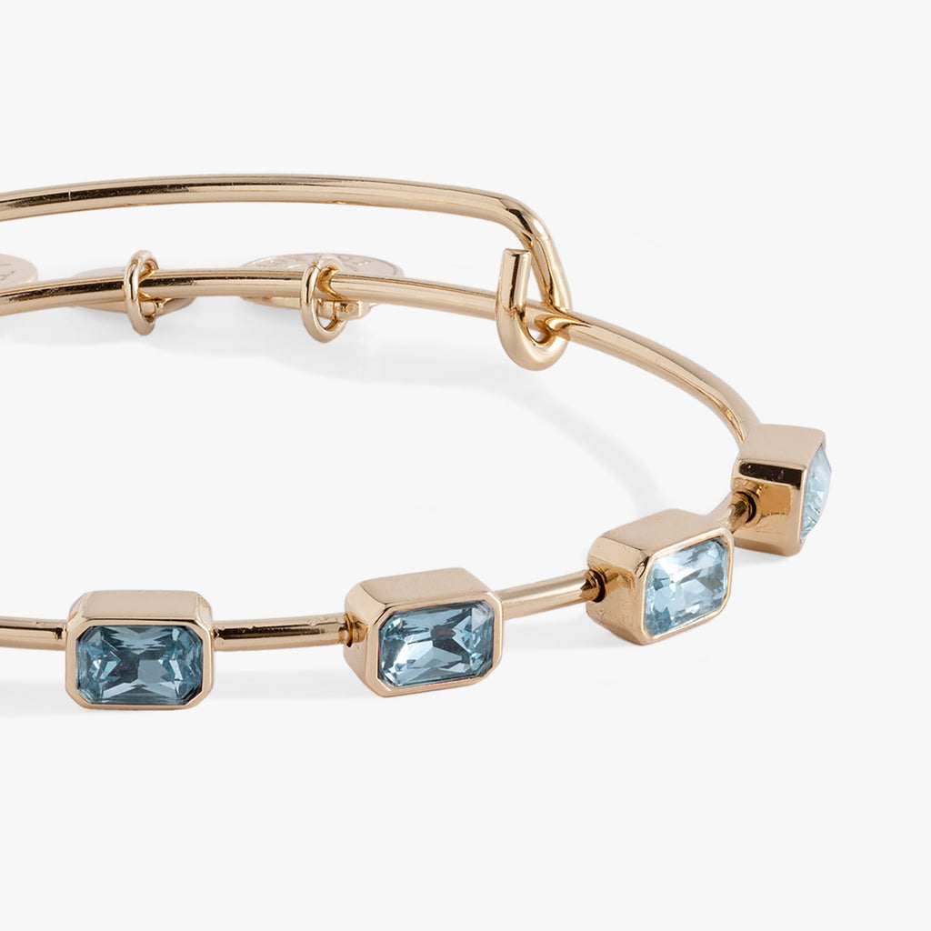 March Birthstone Emerald Cut Bangle T-Shirts