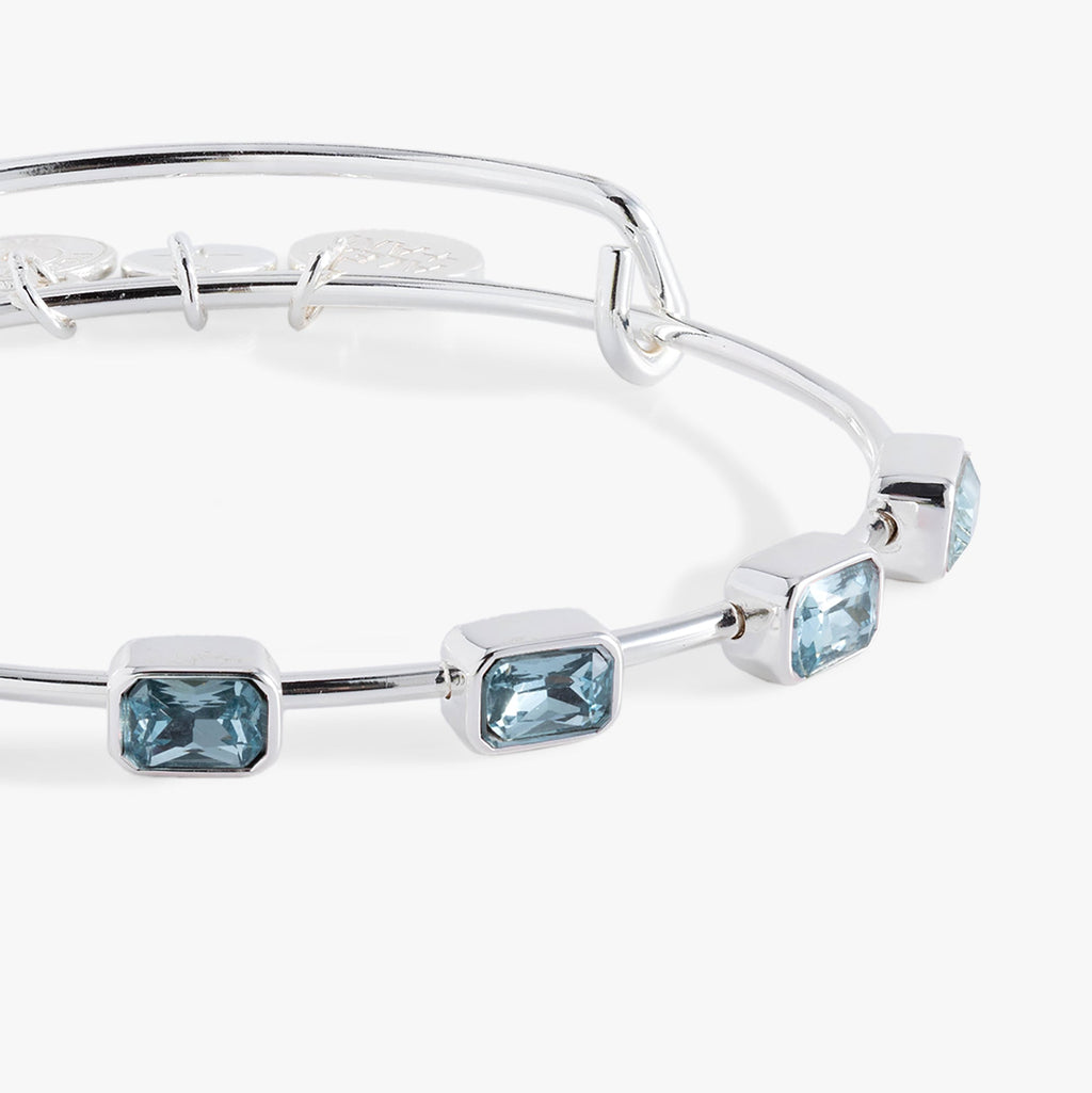 March Birthstone Emerald Cut Bangle T-Shirts