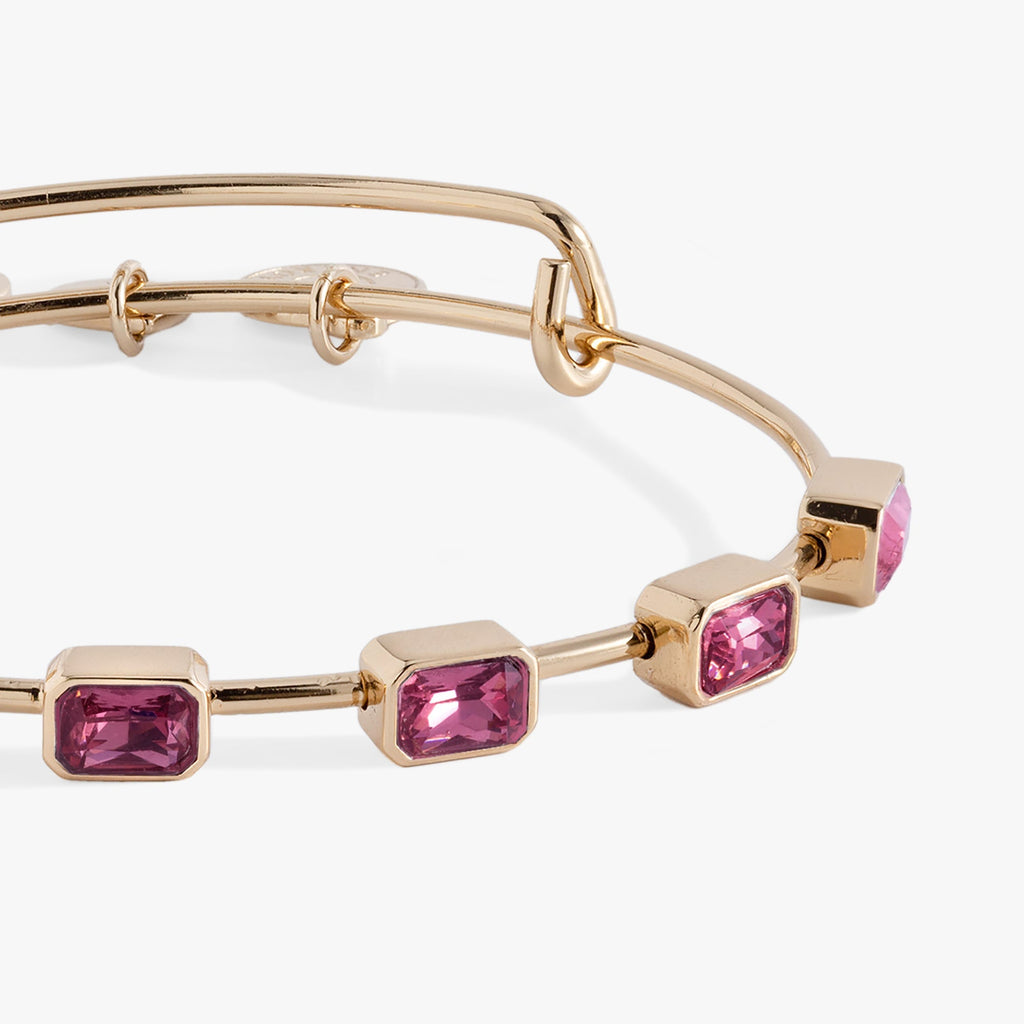 October Birthstone Emerald Cut Bangle T-Shirts