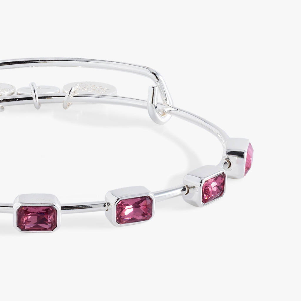 October Birthstone Emerald Cut Bangle T-Shirts