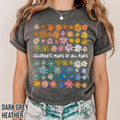 Everyone Is Welcome Here Celebrate Minds All Kinds Shirt Autism Awareness Shirt Neurodiversity Shirt Idaho Teacher Romance Shirt T-Shirts