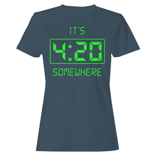 4:20 Digital Clock Art Women's T-Shirt