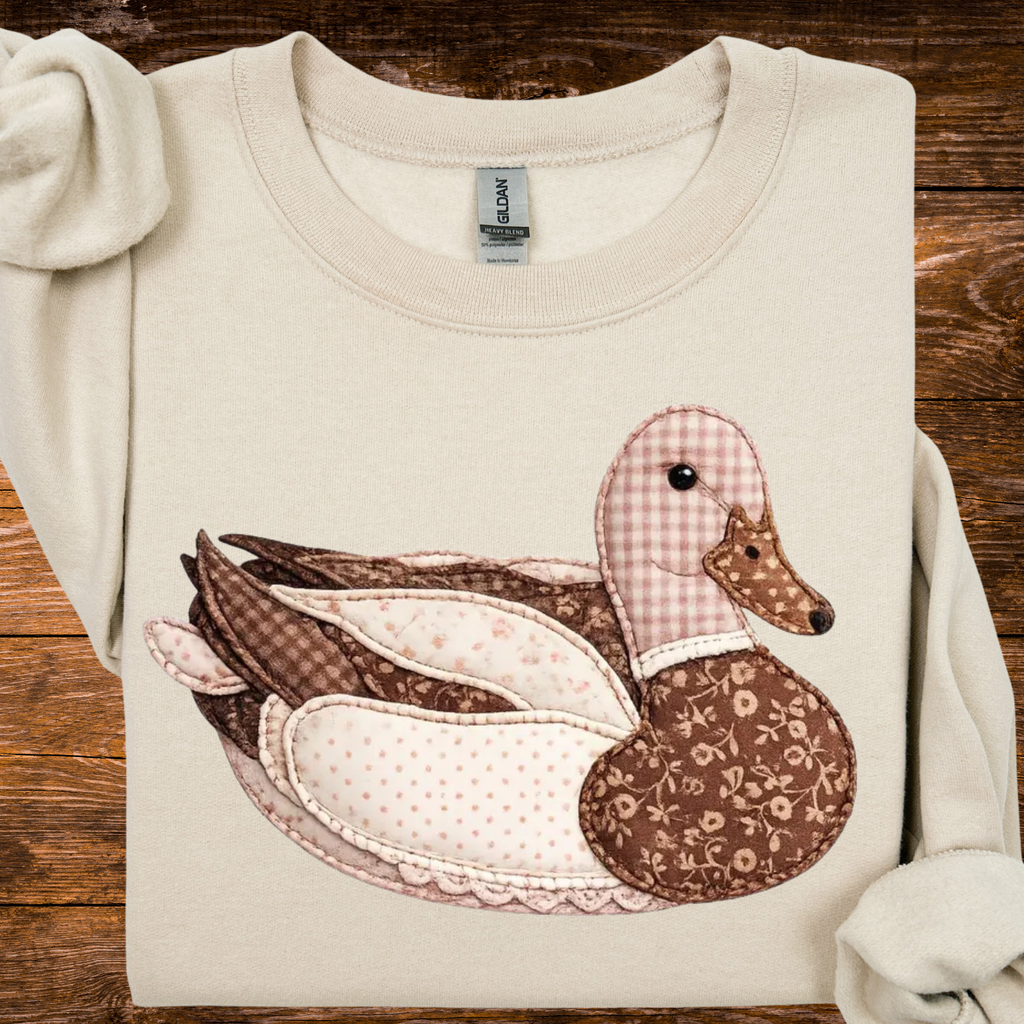 Patchwork Duck T-Shirt/ Sweatshirt