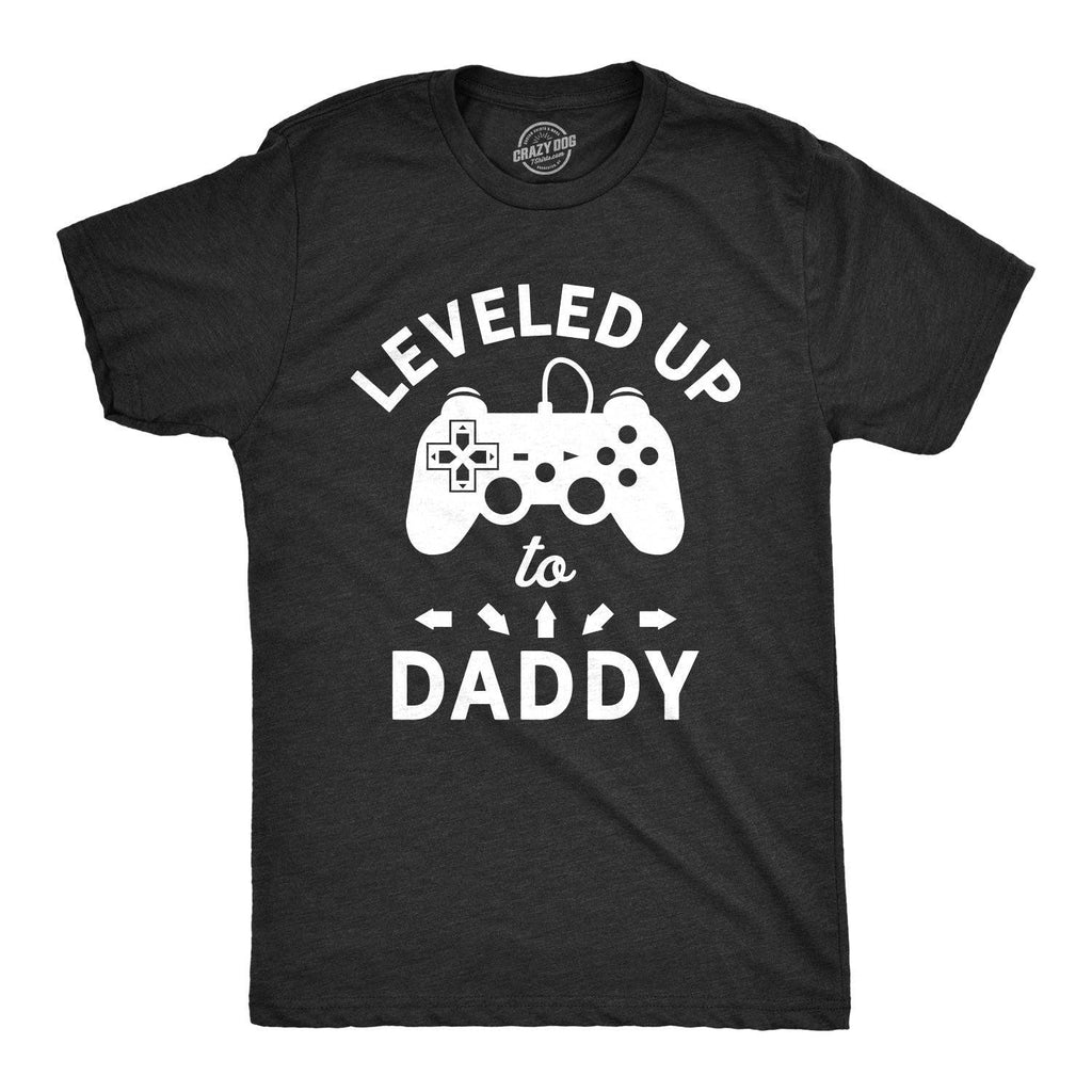 Leveled Up To Daddy Men's T Shirt