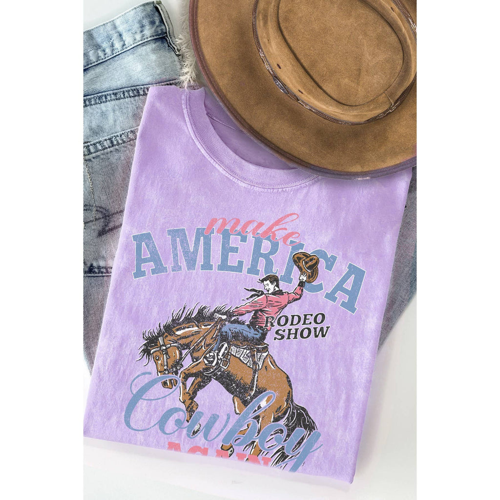 Make America Cowboy Again Mineral Washed T Shirt