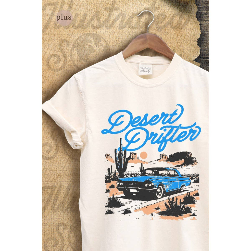 Desert Drifter Vintage Graphic Plus Tee