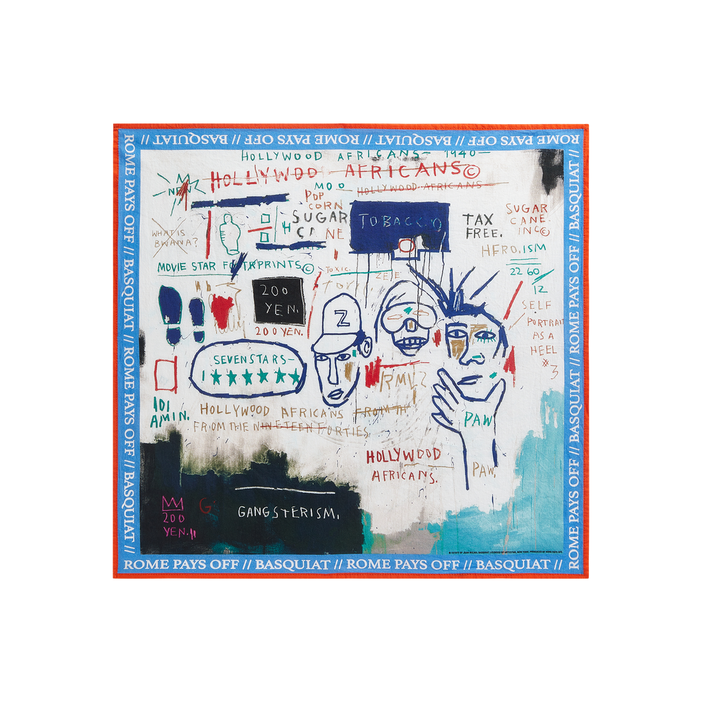 Basquiat "Hollywood Africans" Bandana