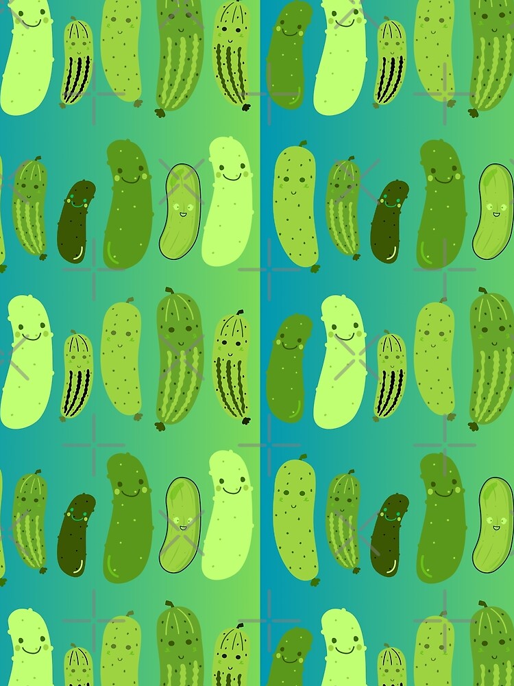 cute pickles by FatBirdie