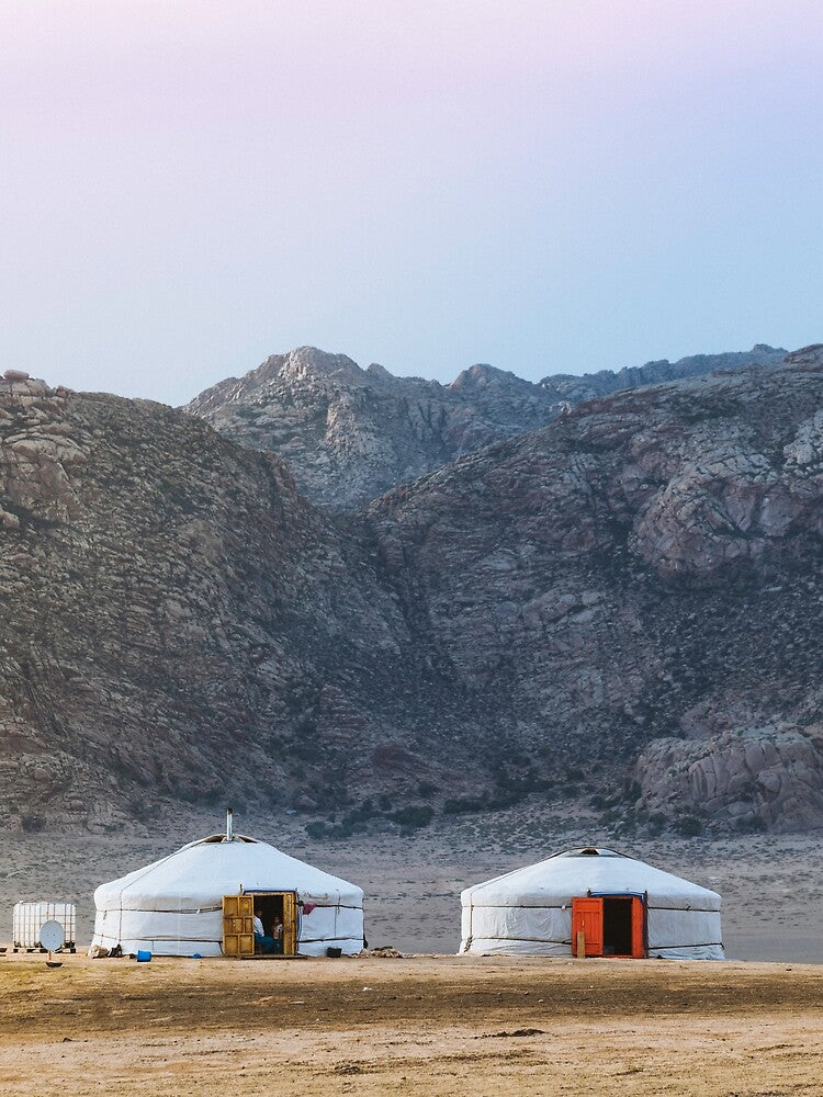 Mongol Yurts by Spud Groshong