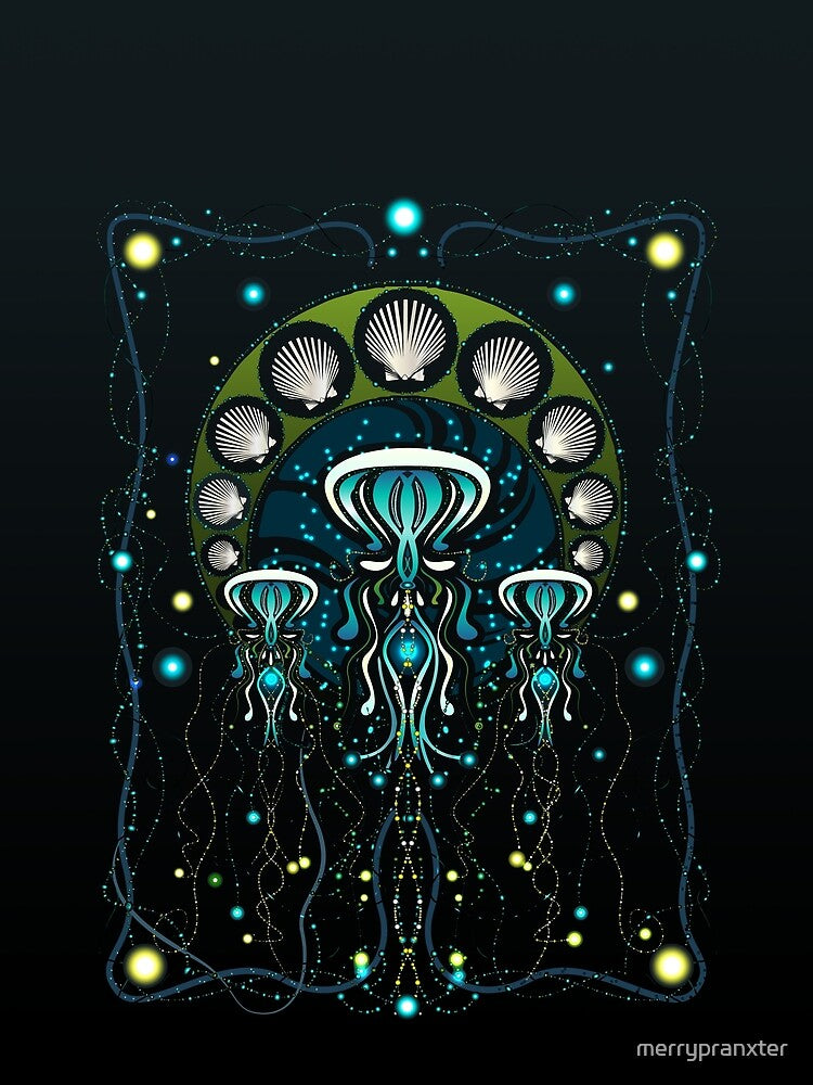 Moon Jellies by merrypranxter
