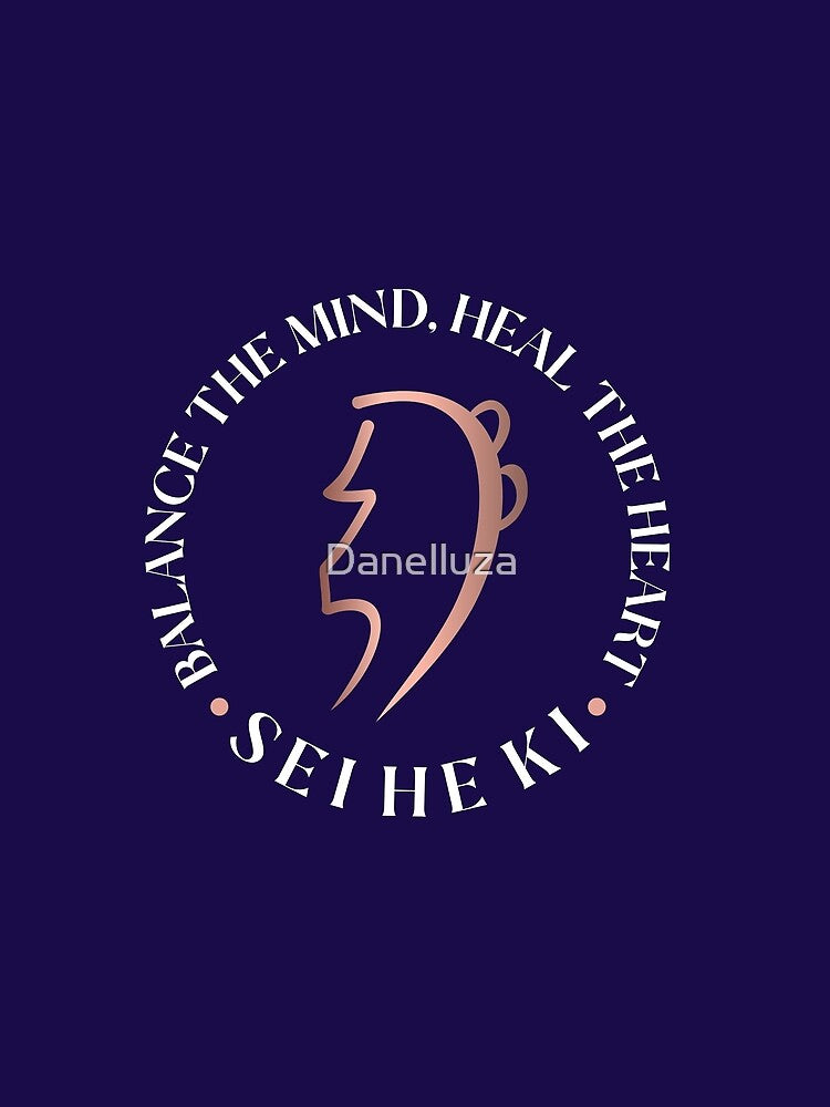 Balance the mind, heal the heart. 'Sei He Ki' guides the way. - Reiki symbol by Danelluza