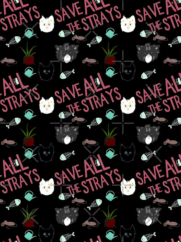 Save ALL the Strays! Pattern by ShadowCatArtCo