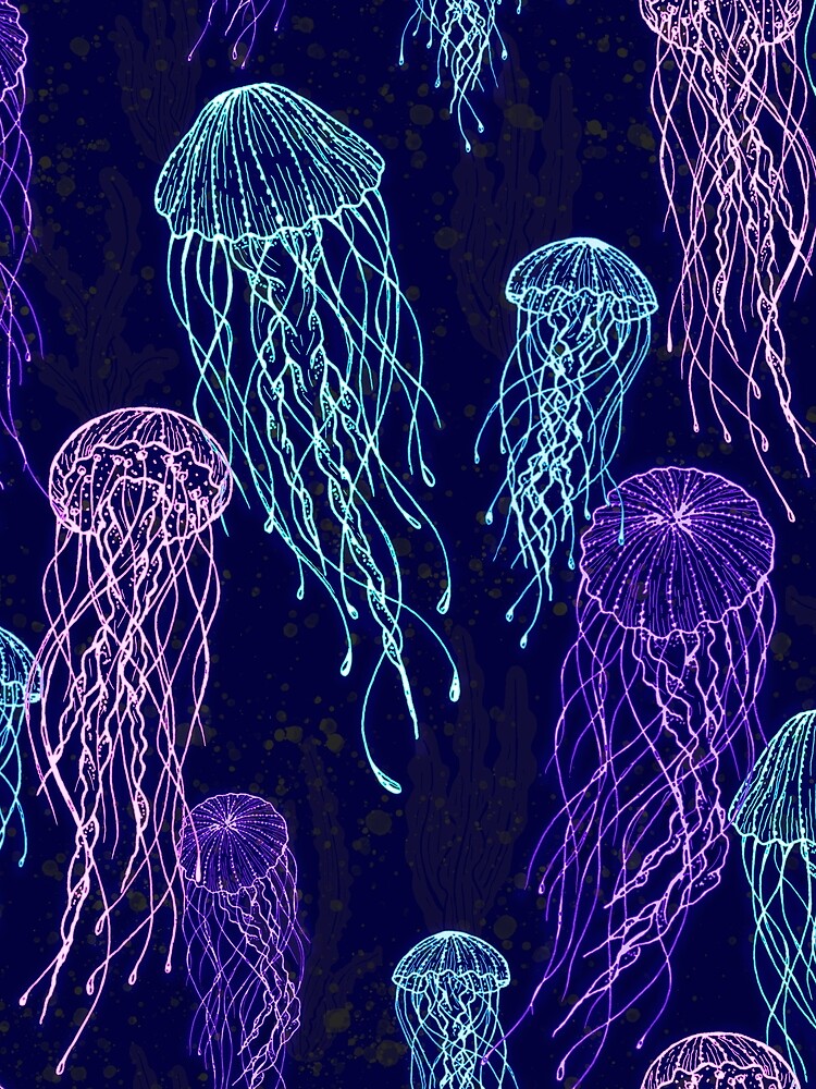 Luminous Jellyfish by FlixyDoodles