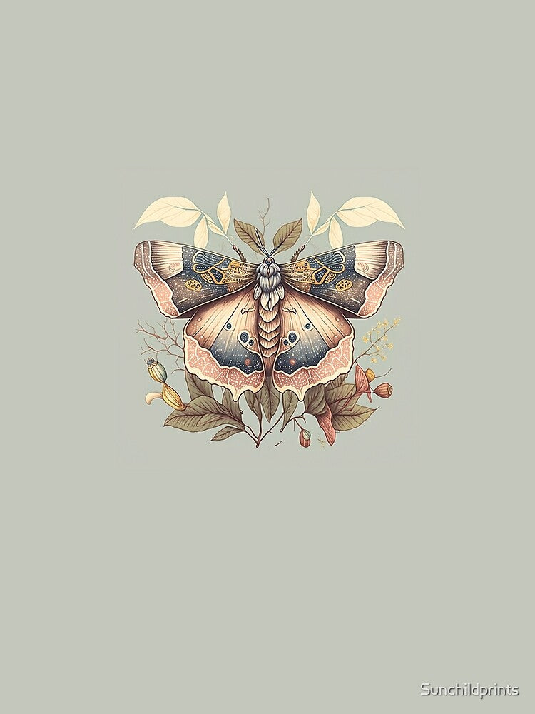 Forest Protector Moth by Sunchildprints