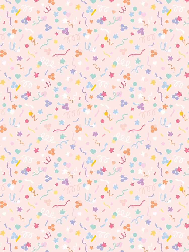 Colorful Birthday Meeple Board Game Pattern by BeamGeeks