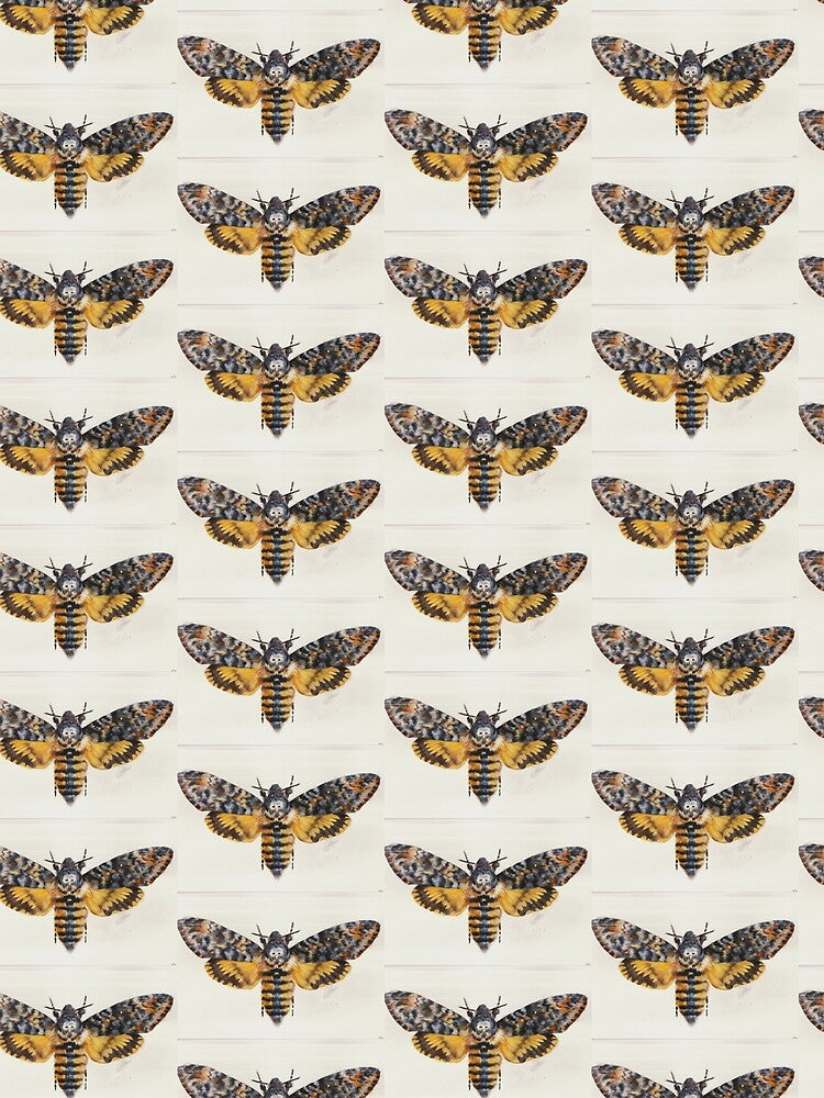 Death Head Hawk Moth Watercolour by Bexter97