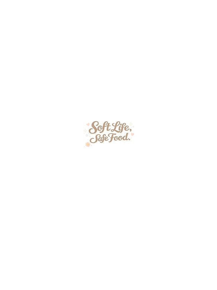 Soft Life, Safe Food – Girly Wellness Aesthetic with Hearts | Gluten Free Design by My Gluten Free Life UK