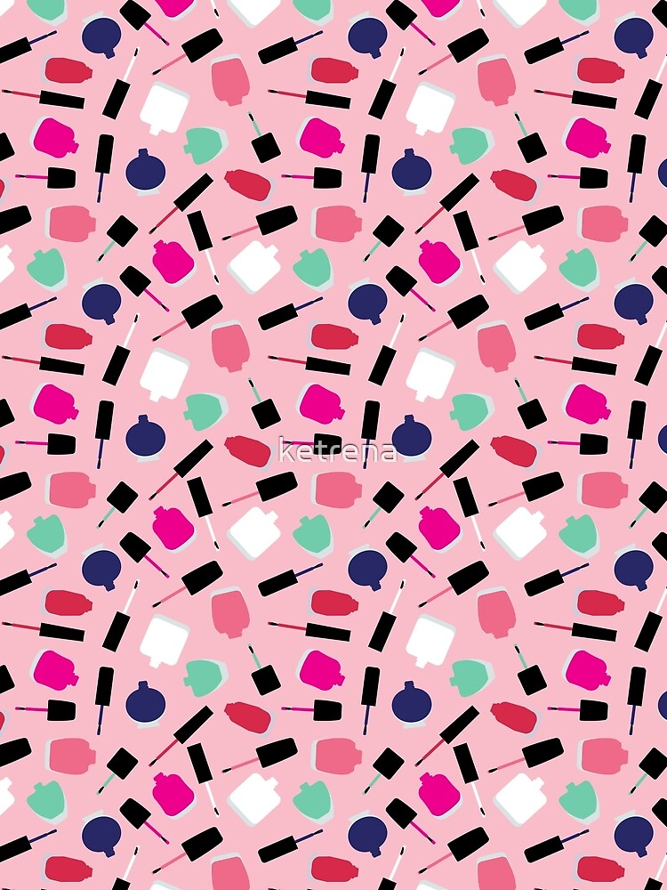 Retro Nail Polish Pattern by ketrena