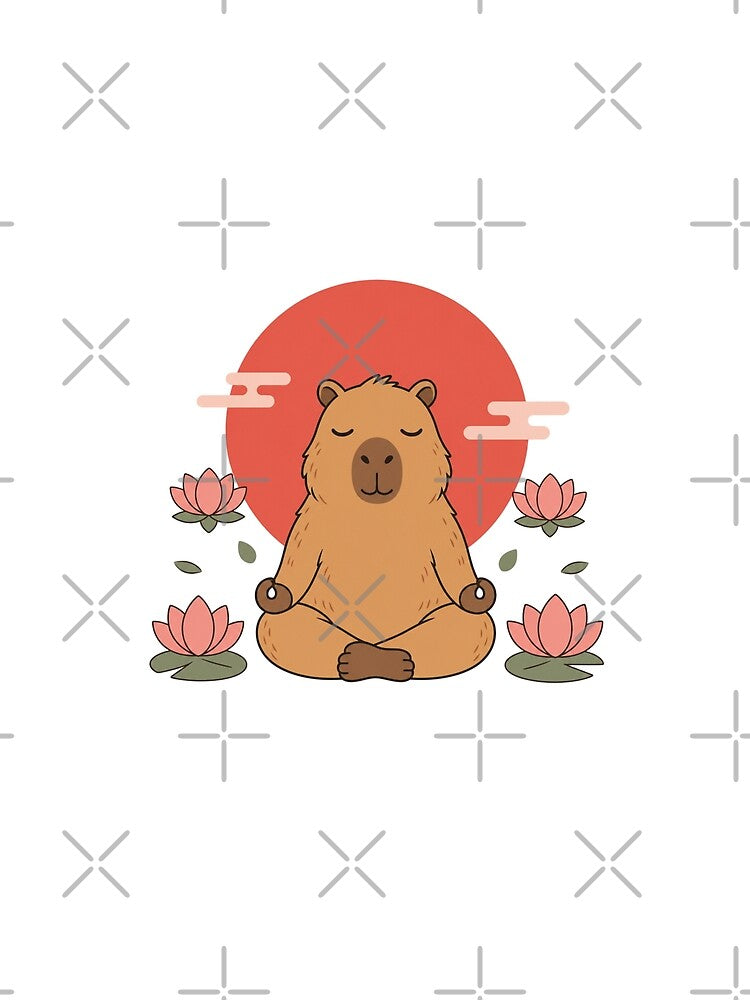 Zen Capybara by tori-isCreating