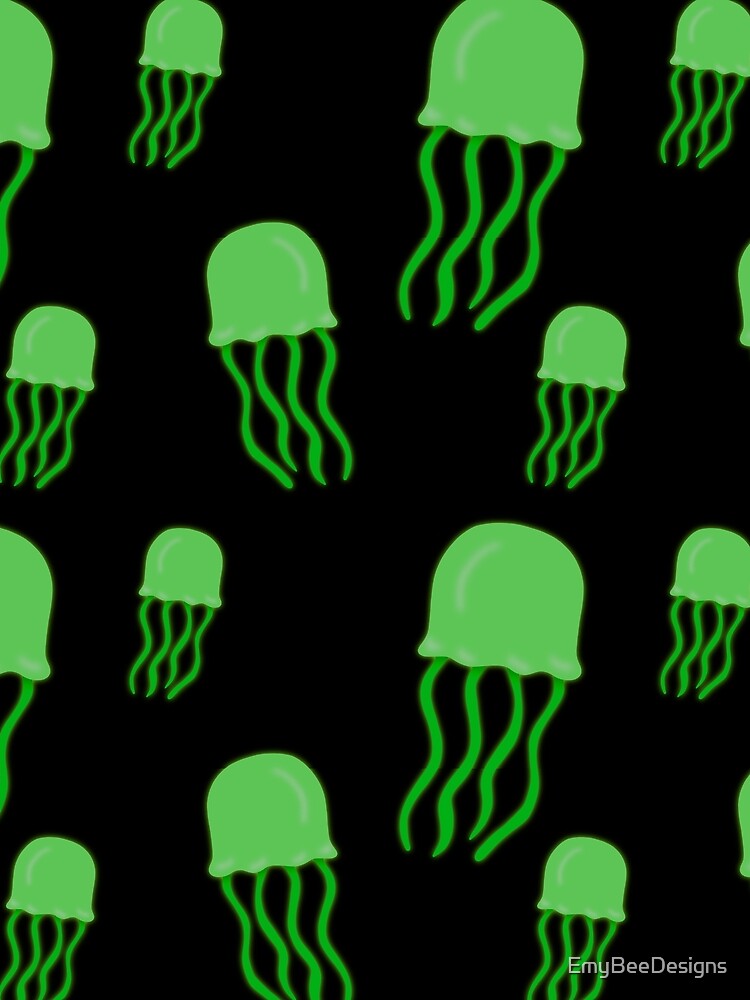 Jellyfish Pattern 3 by EmyBeeDesigns