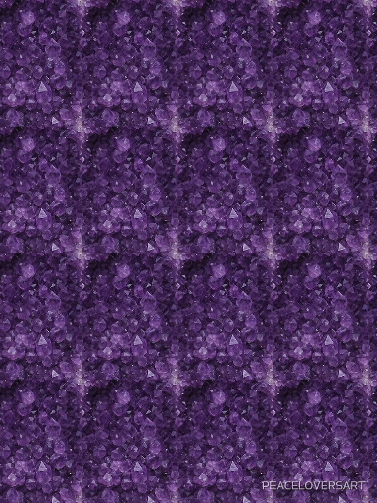 Radiant Amethyst Crystal Points by PEACELOVERSART