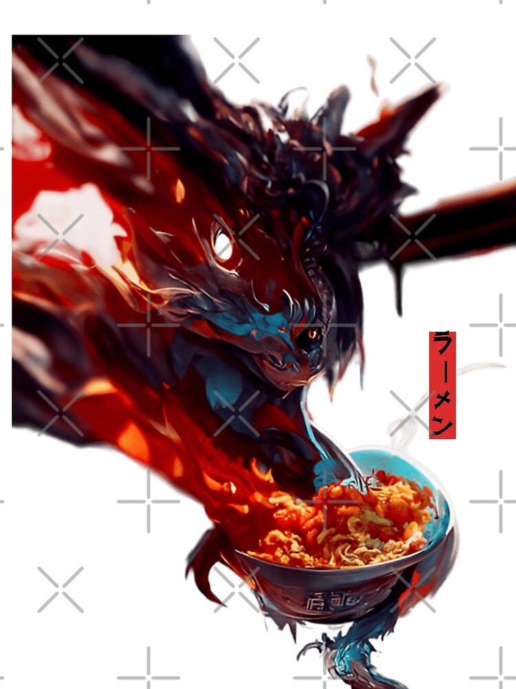 Dragon Spicy Ramen by zheworkstudio
