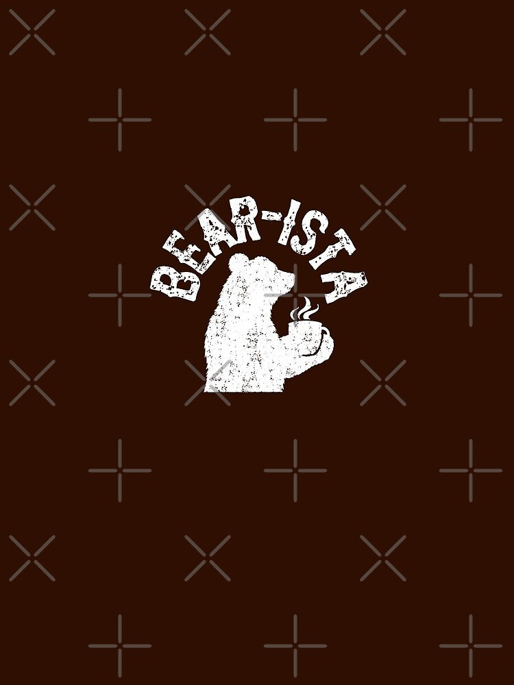 Bearista Coffee Funny Puns by DemureArtsy